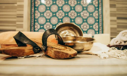 Kese exfoliation treatment as part of what to expect in a Turkish hammam experience