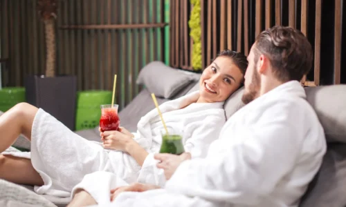 Romantic hammam for couples in Istanbul with private marble steam room