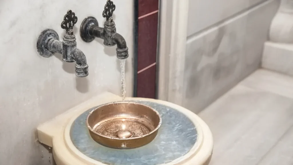  Scrubbing ritual in traditional Turkish hammam