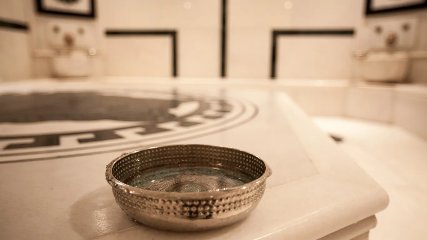 Traditional Turkish hammam near Grand Bazaar in Istanbul