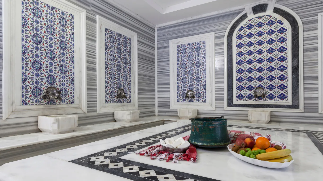 Luxury private hammam suite in Istanbul