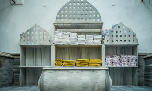 Private marble hammam suite in Istanbul