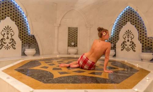 Traditional hammam experience for couples