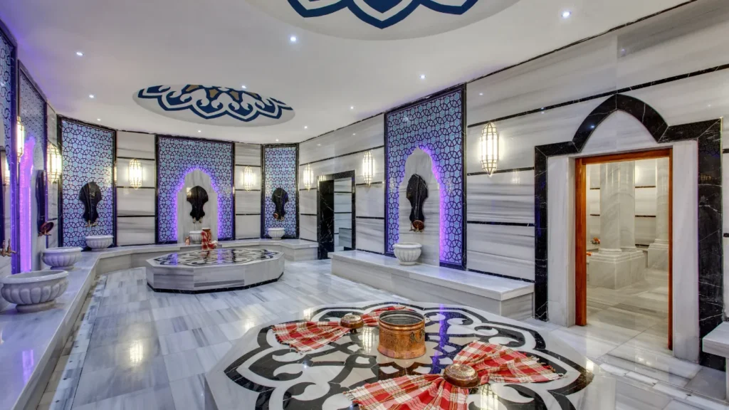 Clean and peaceful hammam at Victory Spa Istanbul