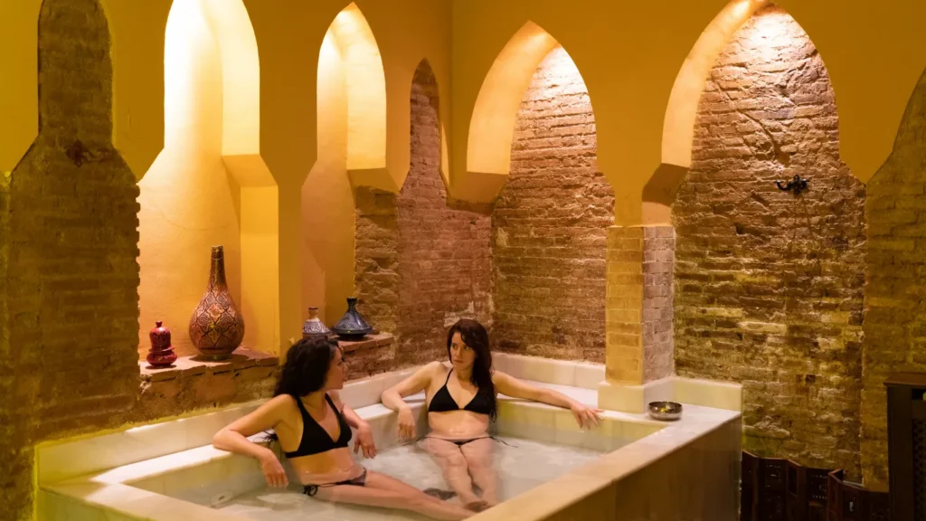 Aromatherapy massage for couples at Victory Spa.